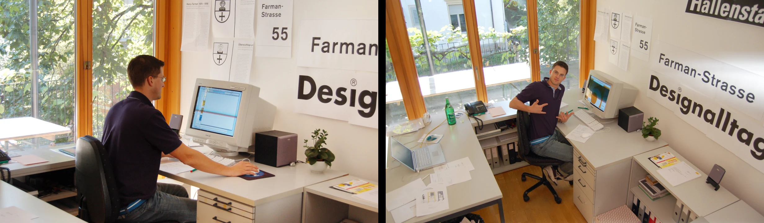 Archivbilder: 2006–2012 – Felix Rinderer und Signaletik-Lehre