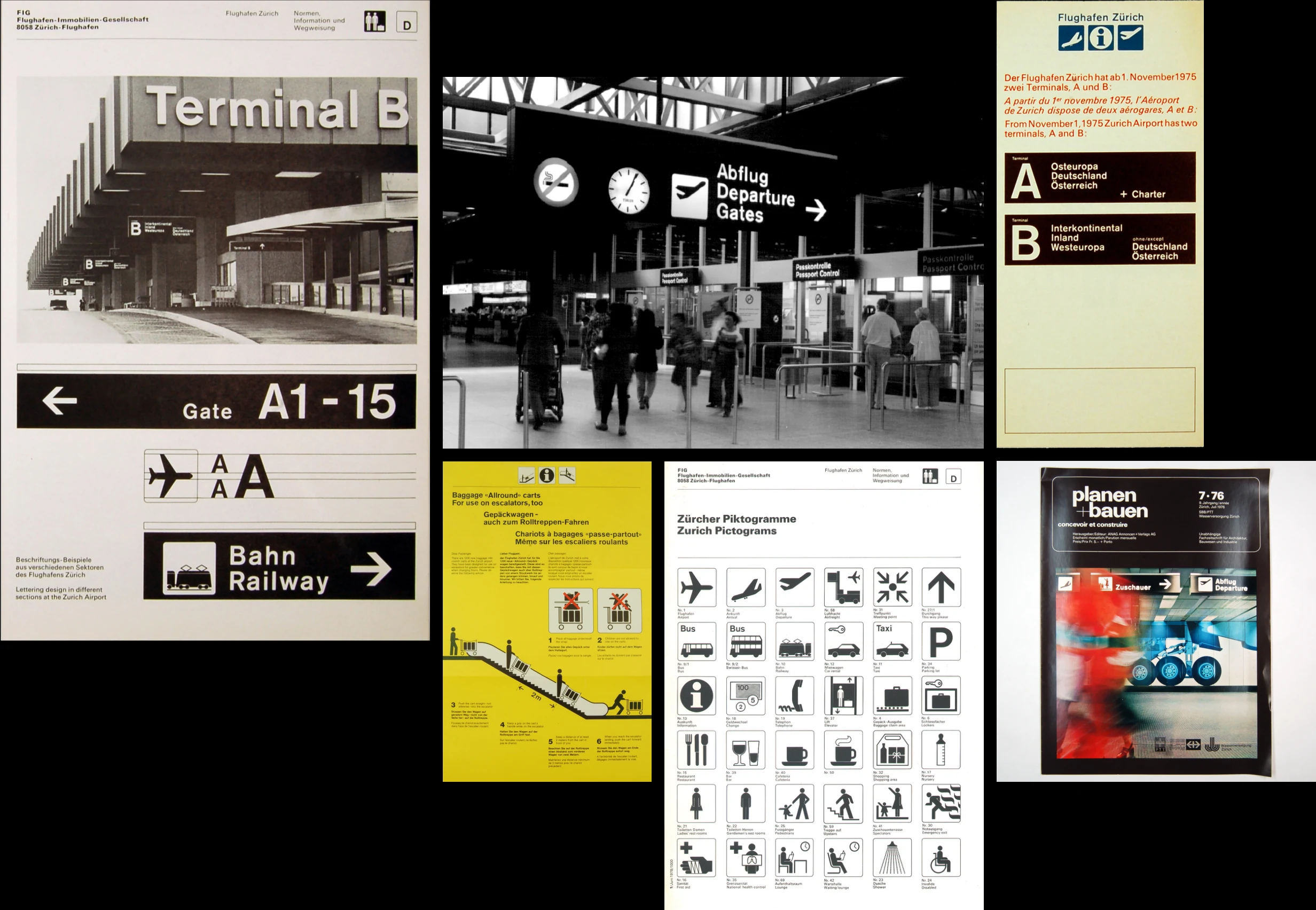 Archivbilder: ab 1970 – Flughafen Zürich