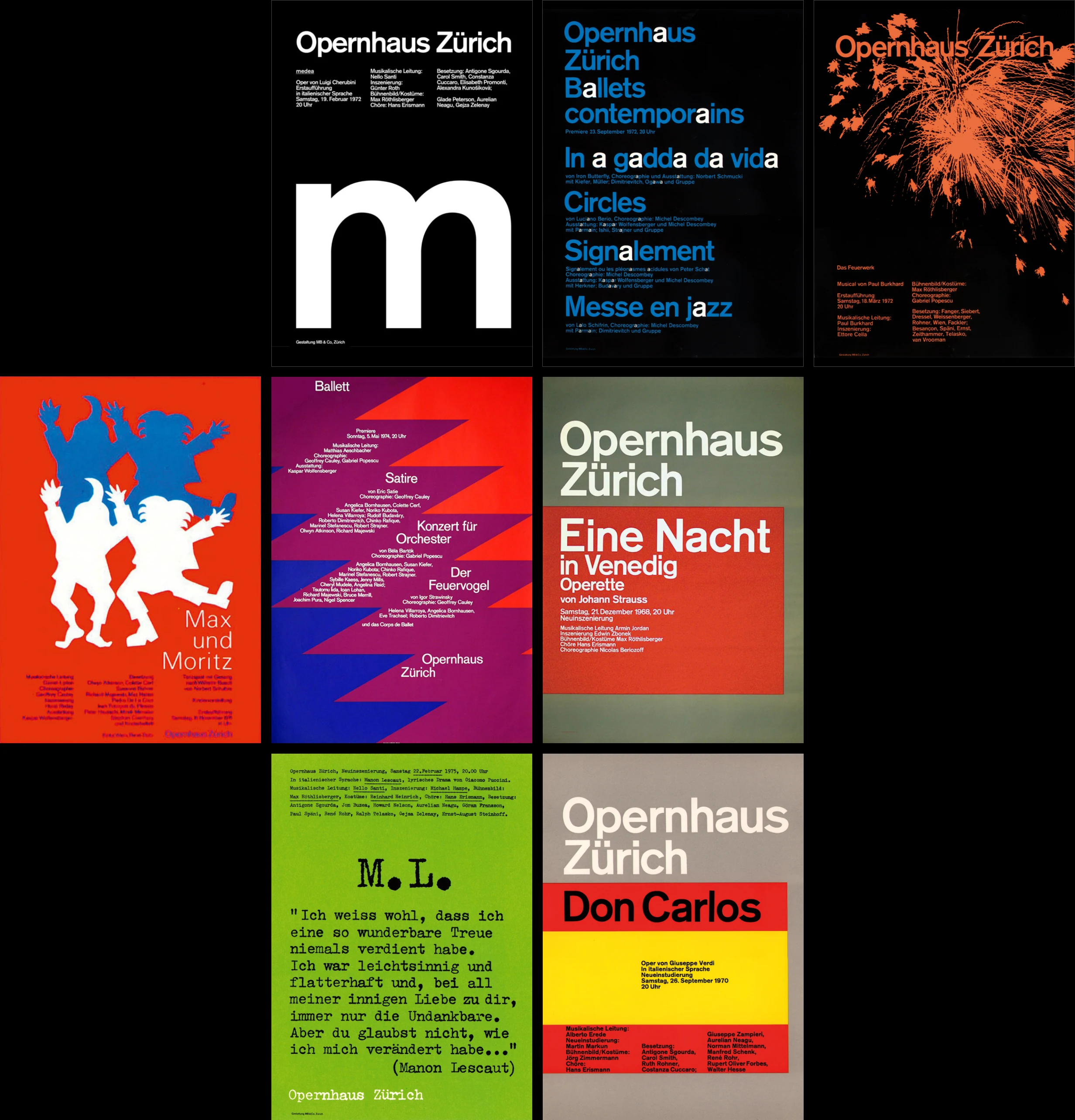 Archivbilder: ab 1985 – Swiss Posters in Pittsburgh