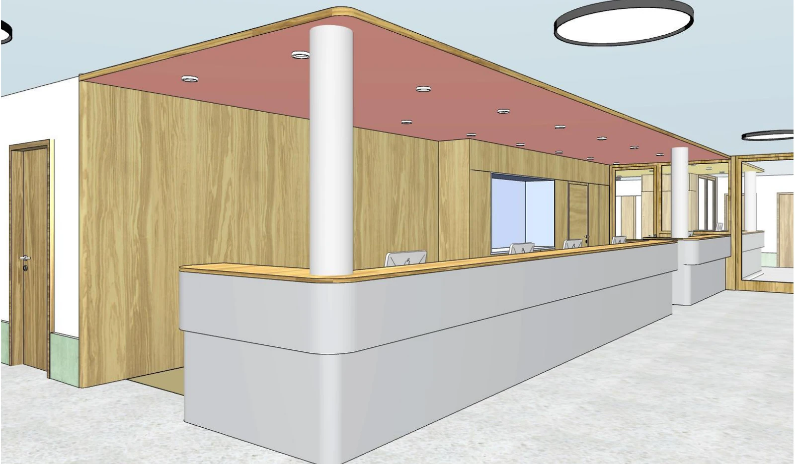 Architekturmodell als Grundlage für die Signaletikplanung