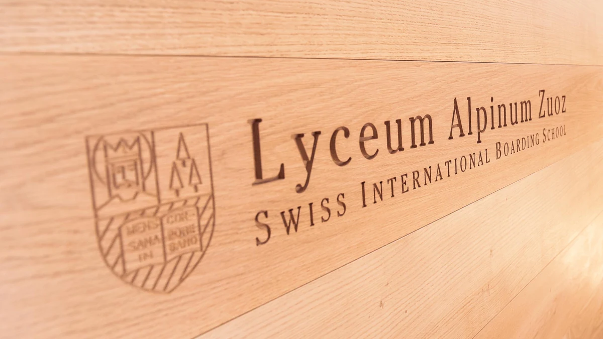 Signaletik des Lyceum Alpinum