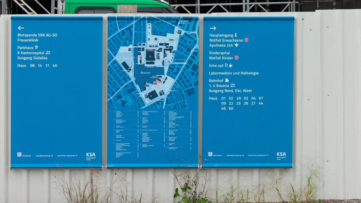 Bildplatzhalter: Baustellensignaletik, Temporärsignaletik
