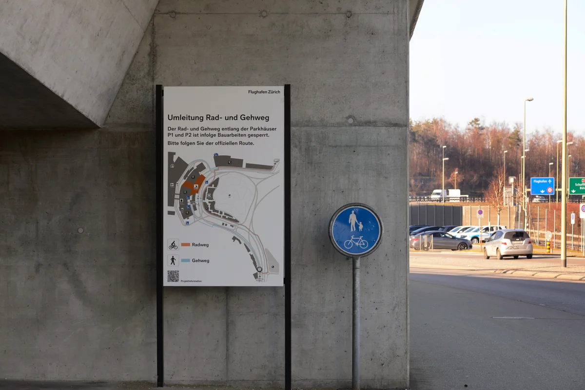 Kantonsspital Uri – temporäre Signaletik