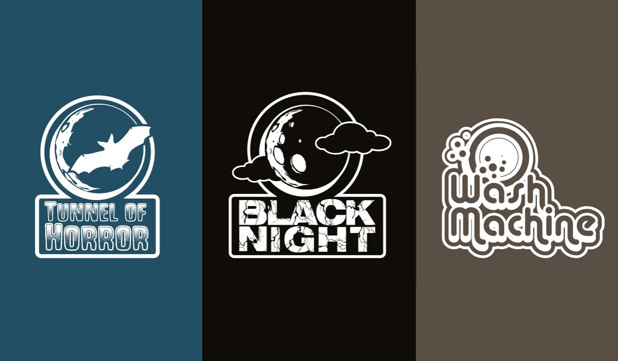 Logos für Wasserrutschen
