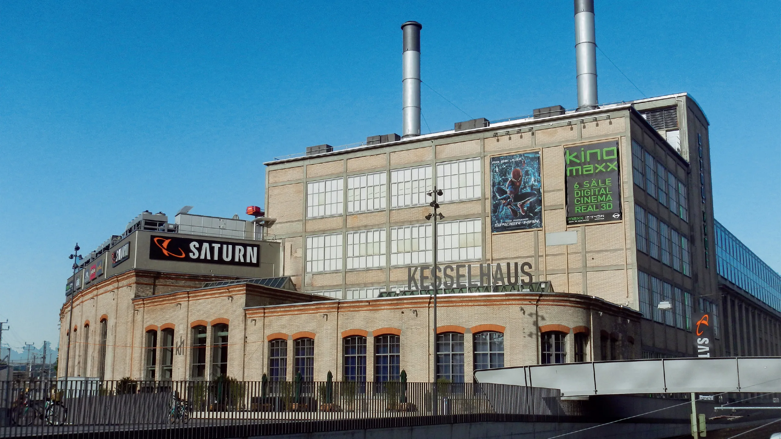 Kesselhaus bei Tag