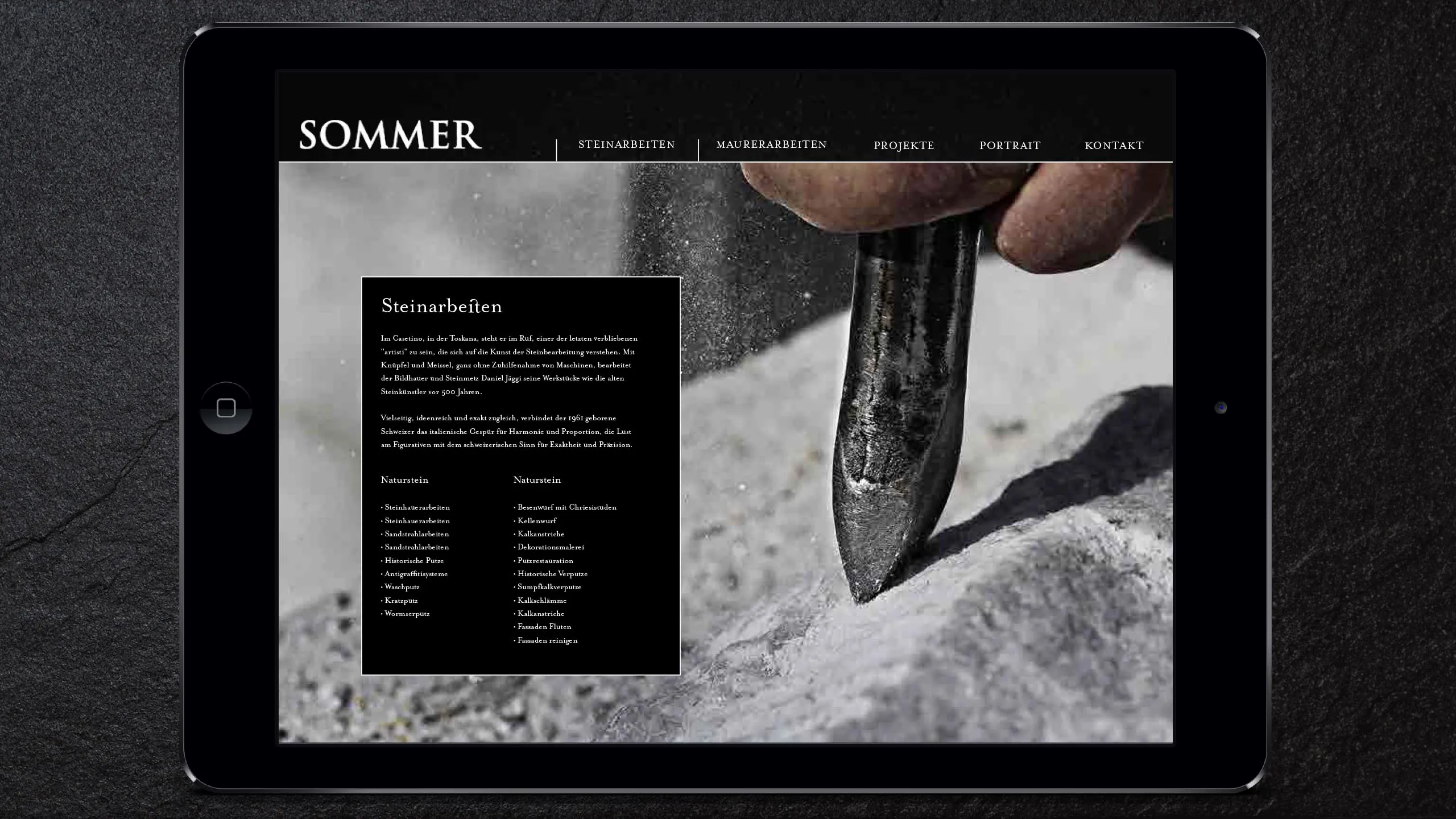 Sommer Stein